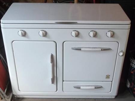 Cuisinière au gaz vintage