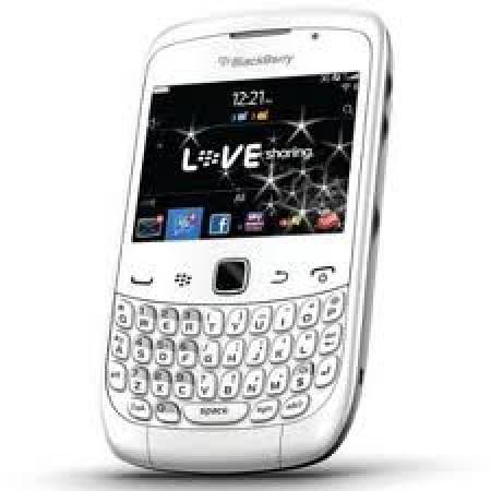 Blackberry 9300 curve blanc