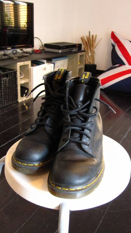 Bottines Doc Martens homme noires taille 41