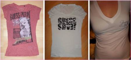 Lot de 3 t-shirts Guess