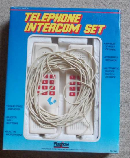 Tlphones pour communiquer d'une pice  l'autre