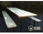 Table et bancs de brasserie KING en vente