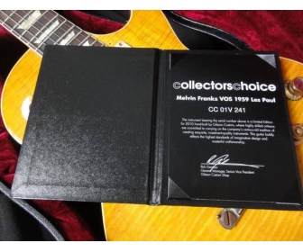 Guitare Gibson les Paul Collectors Choice 1 2