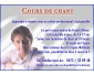 Cous de chant professionnels  Lige
