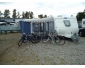 caravane,Hobby 560 kmfe 2000 avec les lits surposs