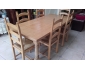 A vendre table occasion + 6 chaises