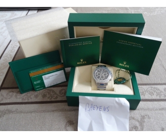 Rolex Daytona Acier 40 mm – Cadran Gris – Mouvement Automatique avec Papiers
