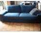 canap tissu bleu