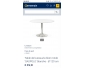Table en verre ronde