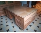 Bureau chène massif et dressoir