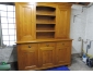 Buffet vaisselier  de 2 corps en chêne