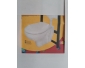 Cuvette WC suspendu.