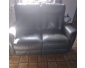 Divan deux places en cuir